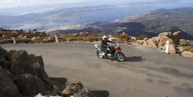 Mt Wellington in Winter - beware of ice Bookings for the annual Black Dog Ride that this year heads to Tassie instead of the Red Centre have been extended.