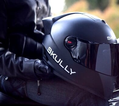 Skully AR-1 head-up display helmet