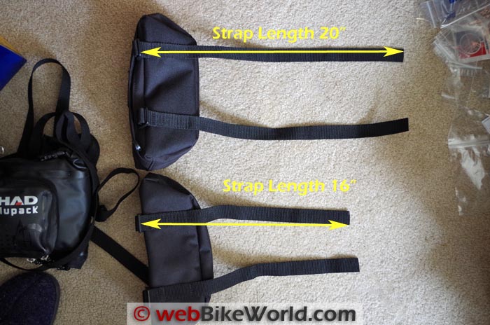 Handlebar Bag Strap Length