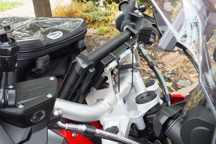 Nexus 7 GPS on Touratech Mount