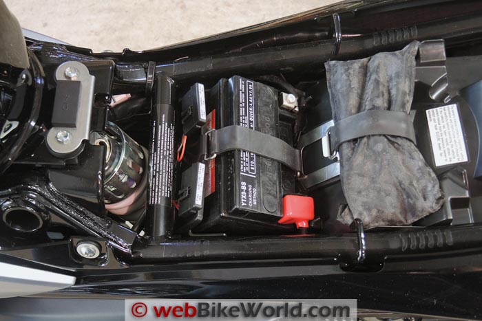 Suzuki GW250 Underseat Storage