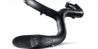 Akropovic Open-Line exhaust system on a Harley-Davidson Road King
