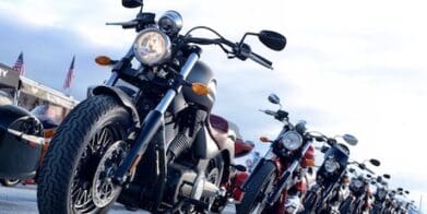 Victory Gunner at Daytona Bike Week