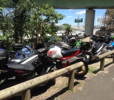 Brisbane free motorcycle parking CBD