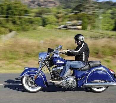 Indian Chief on the highway