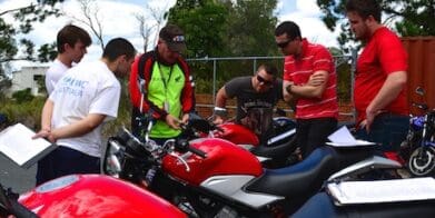 Learner riders - pre-ride check learn