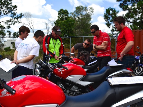 Learner riders - pre-ride check learn