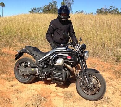 How to mount your motorbike
