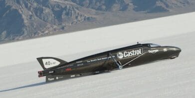 Triumph Rocket III streamliner