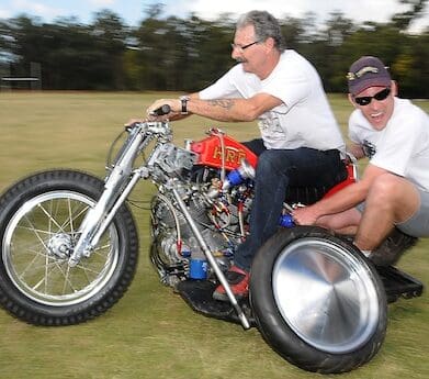 Historic motorcycles: Vincent HRD Speedway Sidecar