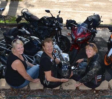 female motorcycle riders business