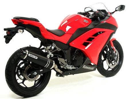 Arrow boosts Kawasaki Ninja -