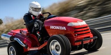 Honda VTR-powered Mean Mower