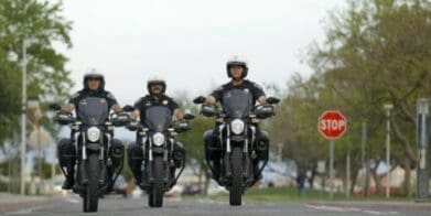 Fresno State University Police on Zero Motorcycles quietest
