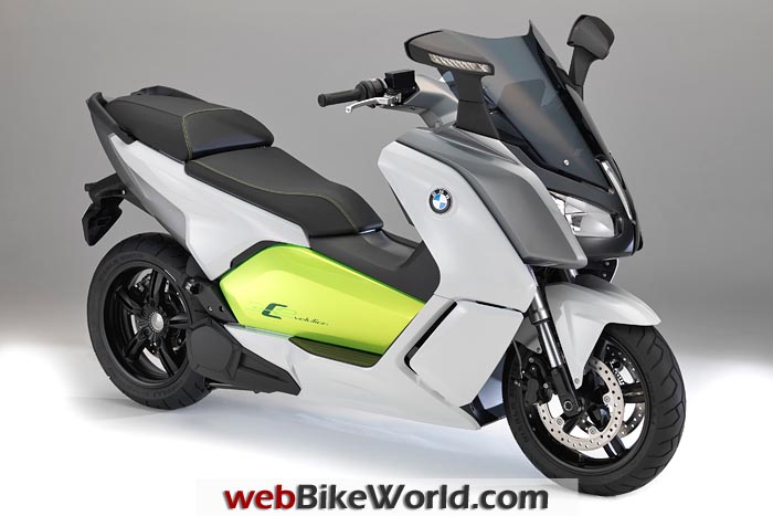 BMW C Evolution Scooter Right Front