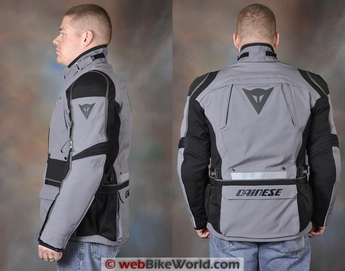 Dainese Teren Jacket Side Rear Views