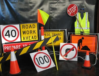 Roadworks speeds limit - potholes Halloween Rider successfully sues over roadworks crash Resurfacing Roadworks