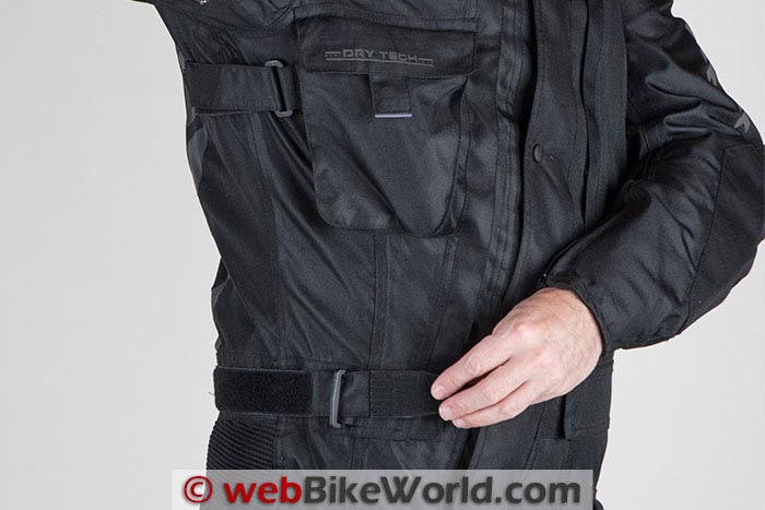 Waist Adjuster and Chest Pocket