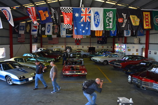 Ol' School Garage showroom