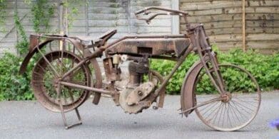 1921 Rudge 499cc Multi once owned by King Onyeama of Eke, Nigeria Bonhams auction