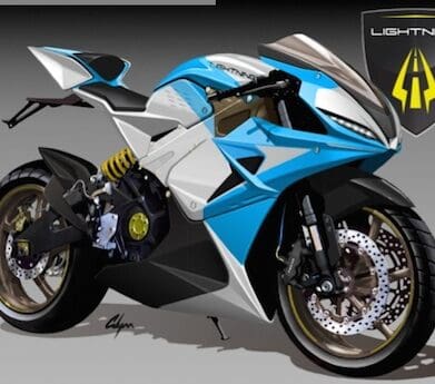 Lightning electric motorcycle