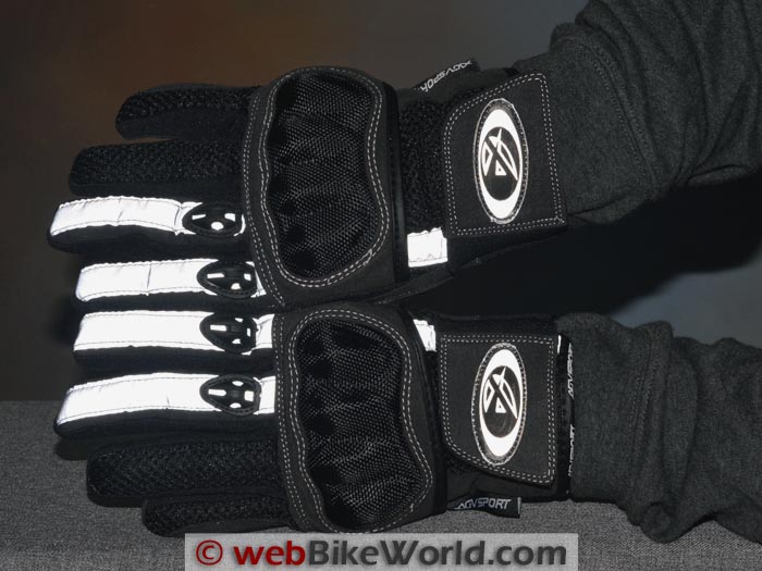 AGV Sport Mercury Gloves Reflectivity