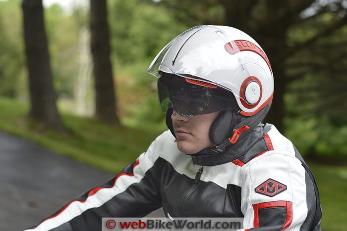 Nexx SWITX SX.10 Helmet on Rider