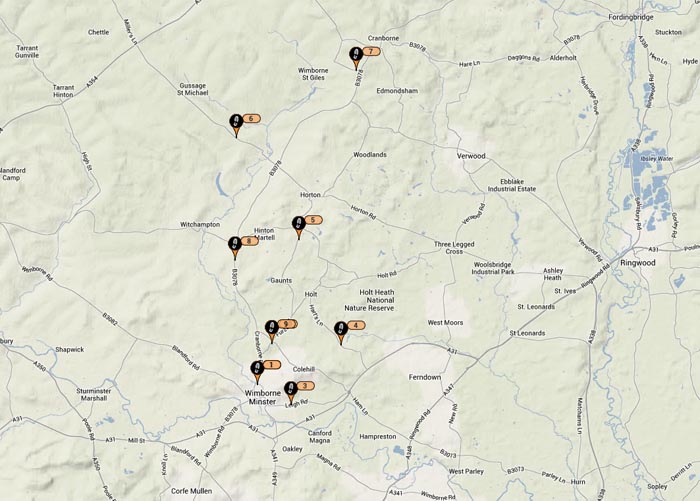 SPOT Trace Tracking Map