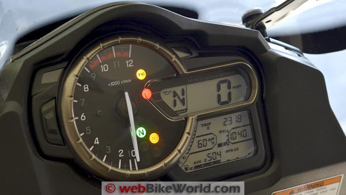 Suzuki V-Strom 1000 ABS Instruments