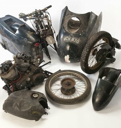 1955 Vincent Black Prince Project