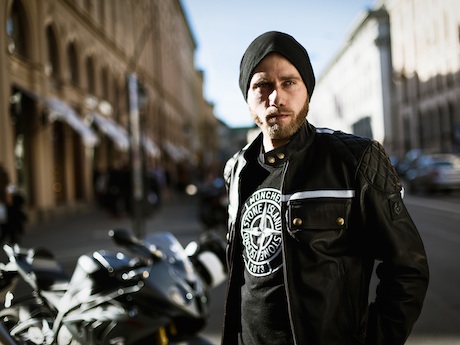 & Belstaff combine for motorcycle jackets -