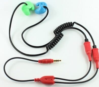 Earmold earphones arc