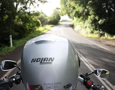 motorcycle helmet noise