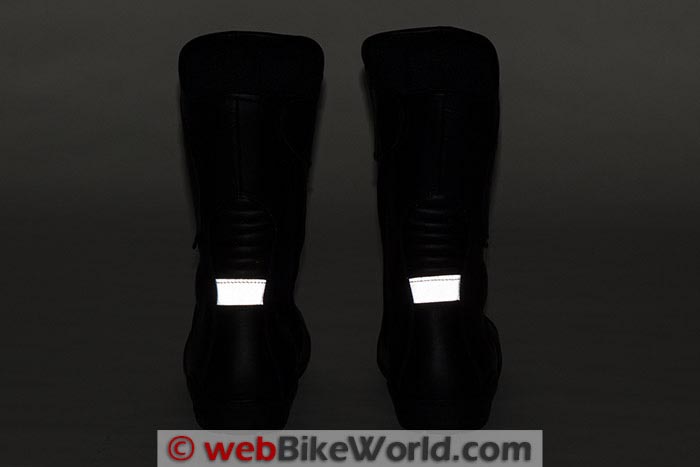 Aeromoto Dry Tour Boots Reflectors