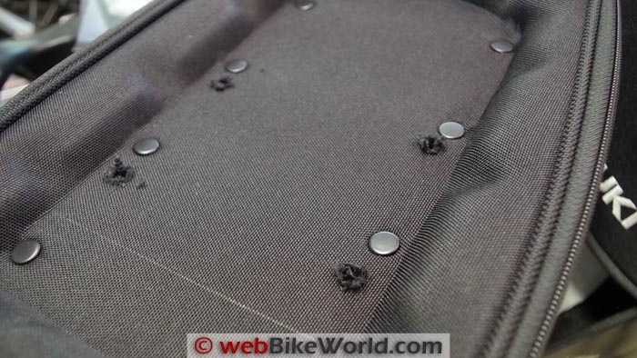 Drilled Holes in Tank Bag