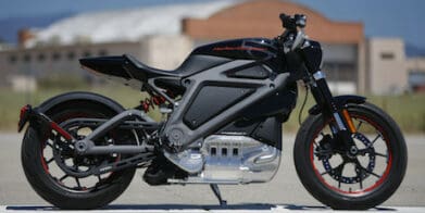 Harley Davidson LiveWire electric motorcycle