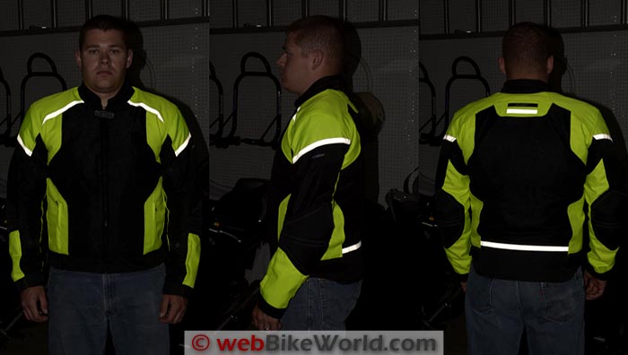 Pilot Direct Air Jacket Reflectivity