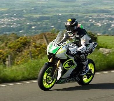 CFMoto in the isle of Man TT (Photo Phil Hawkins)