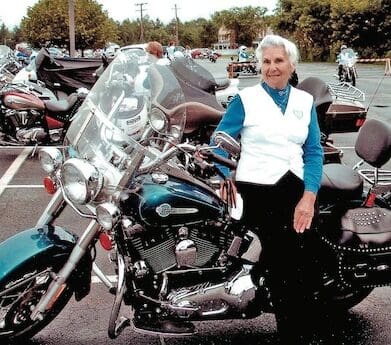 Gloria at Sturgis Motorcycle Rally