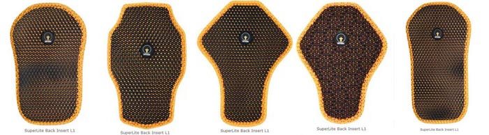 Forcefield Sport Lite Back Protector Inserts