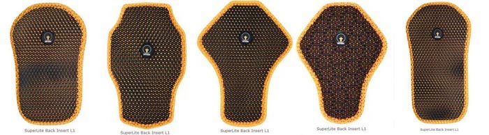 Forcefield Sport Lite Back Protector Inserts