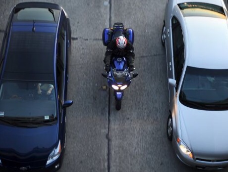 lane-splitting lane filtering tailgater education campaign