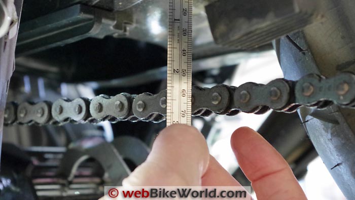 Measuring Chain Slack