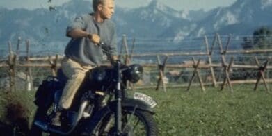 Steve McQueen in The Great Escape