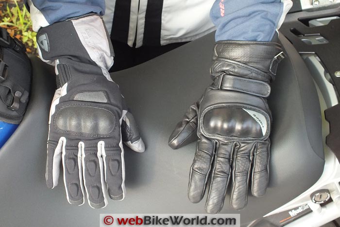 Racer Queens Gloves vs. Rev'it Ladies Tempest H20 Gloves