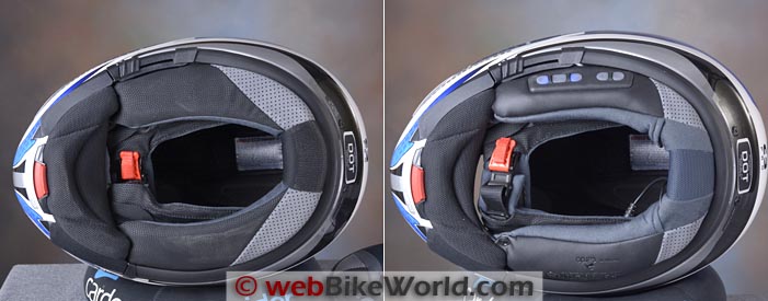 SCHUBERTH C3 Pro With and Without SRC Installed