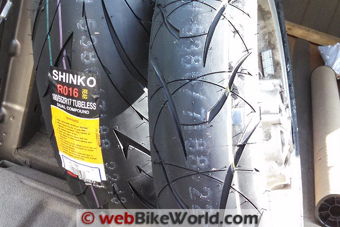 Shinko 016 Verge 2X Tires Unmounted