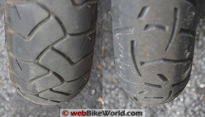 Bridgestone Battle Wing vs. Metzeler Tourance Next Profile