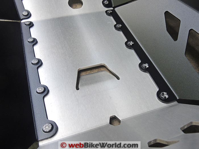 SW-Motech Skid Plate Engine Guard Inner Detail