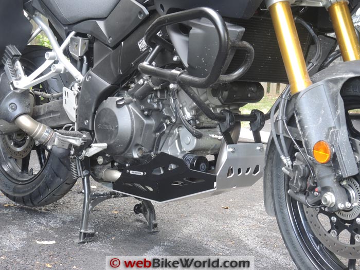 SW-Motech Skid Plate Engine Guard On Suzuki V-Strom 1000 ABS